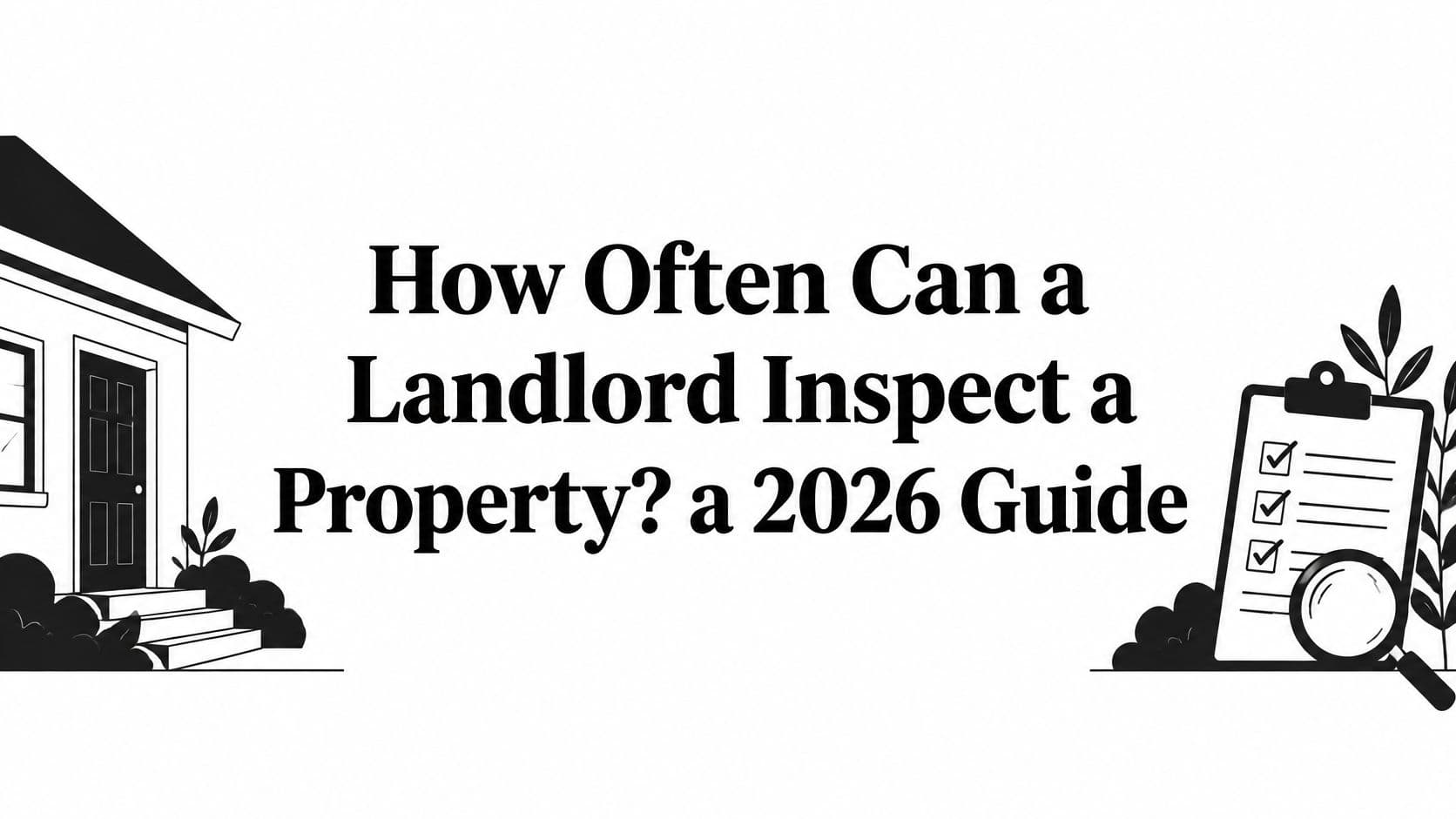 How Often Can a Landlord Inspect a Property? a 2026 Guide